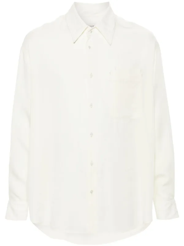 トップス LEMAIRE Double Pocket Lyocell Shirt XS 23720367_53706026_600.jpg
