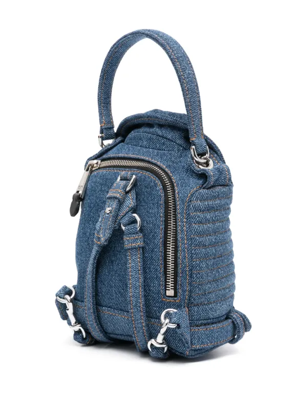 Moschino デニム バックパック Moschino デニム バックパック | ブルー | FARFETCH JP