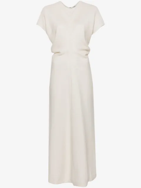 TOTEME slouch waist crinkled dress