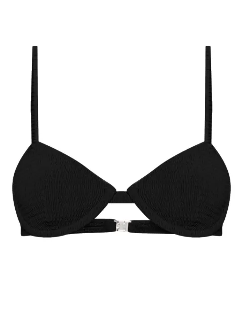 TOTEME shirred bikini top