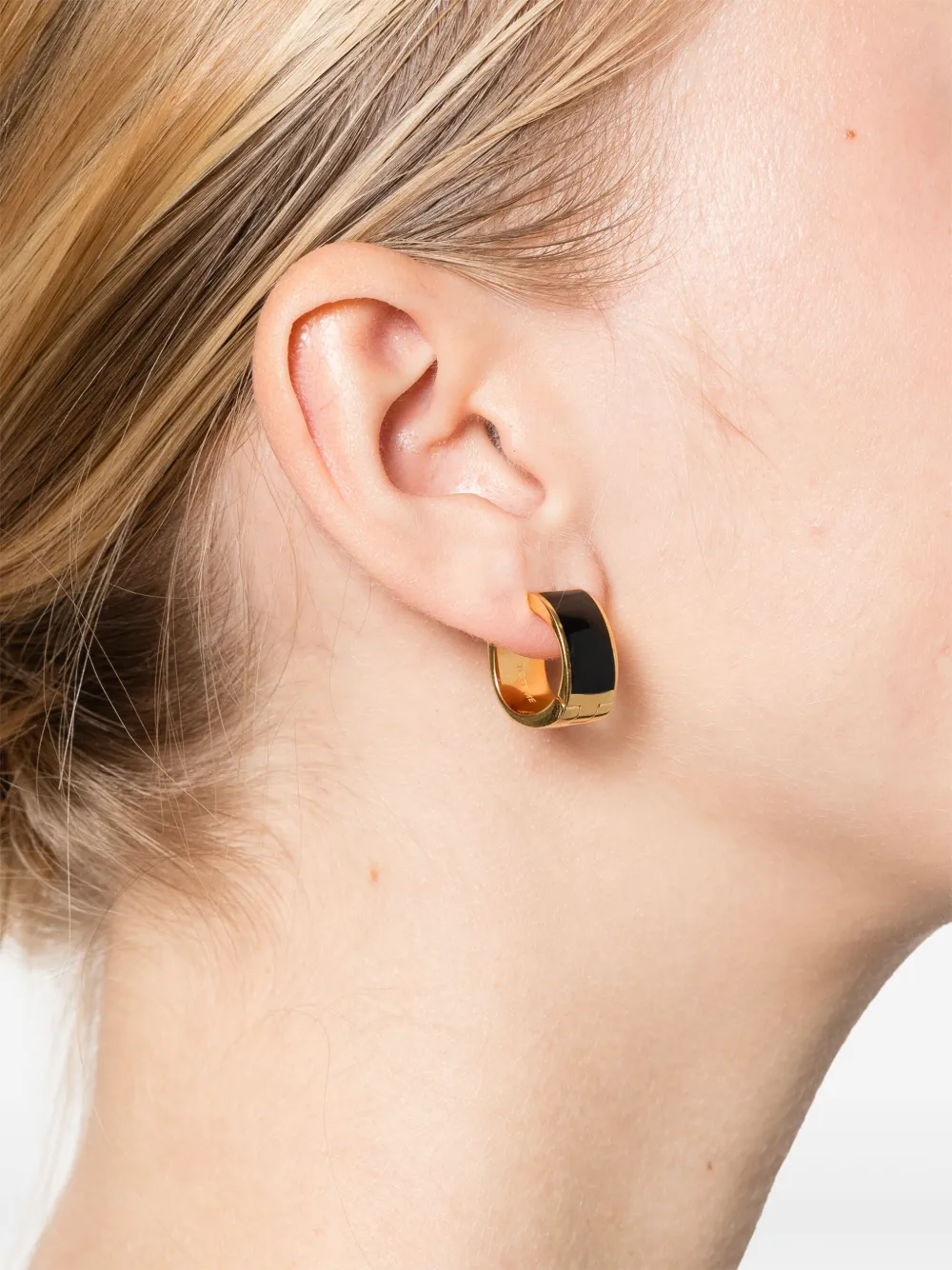 Totême Signature Hoops In Gold