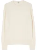 TOTEME crew-neck cashmere jumper - Neutrals