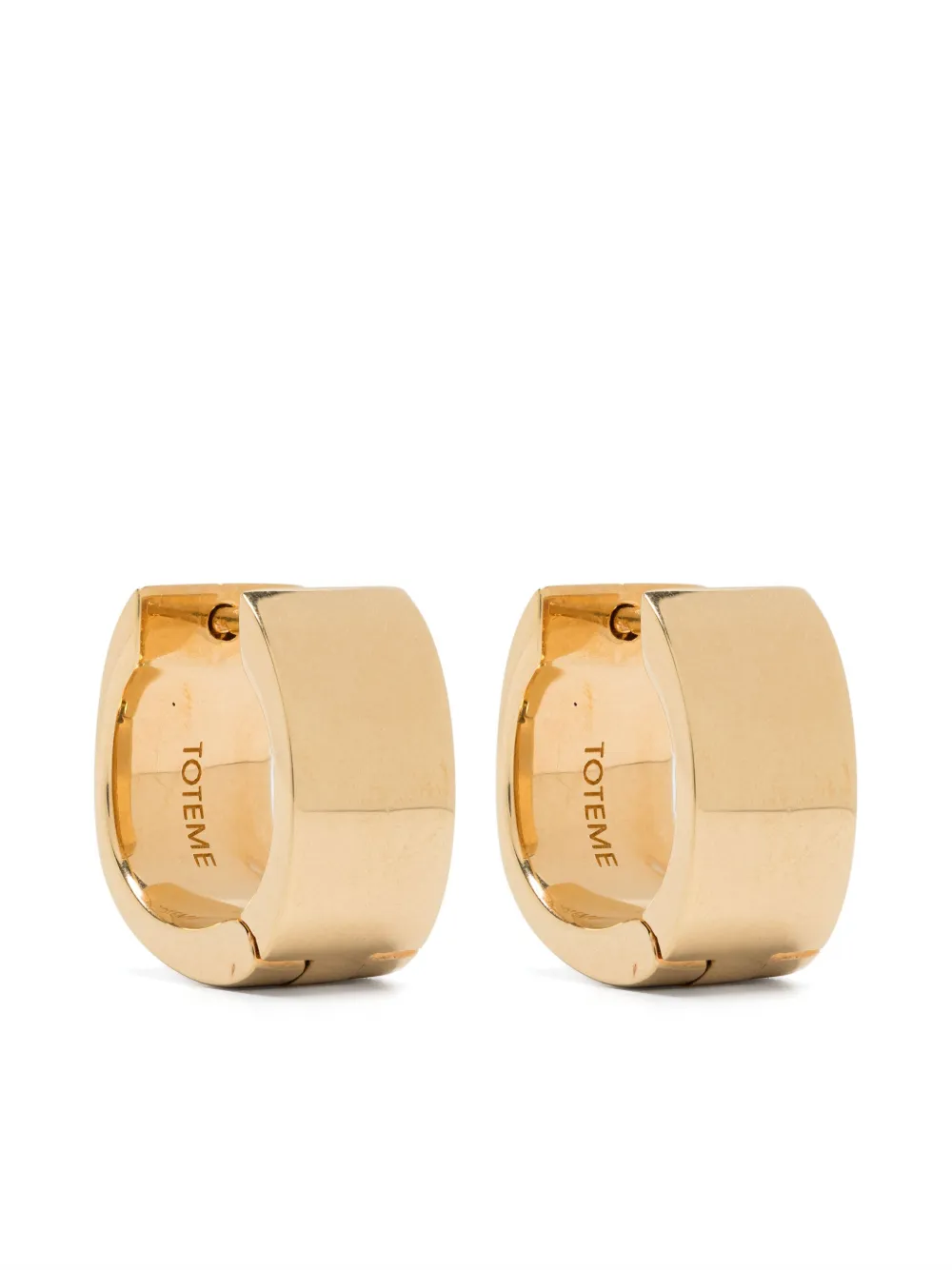 TOTEME Signature hoops | Gold | Image 1