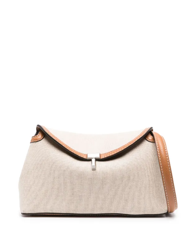 TOTEME T-Lock クラッチバッグ | ニュートラル | FARFETCH JP
