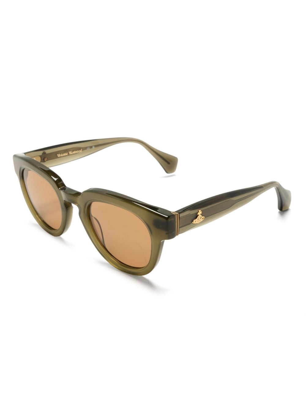 Vivienne Westwood Miller round-frame sunglasses - Groen
