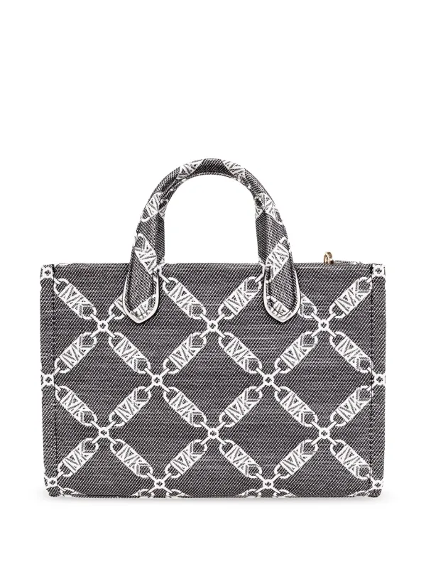 Michael Kors Small Gigi Cotton Tote Bag | Black | FARFETCH
