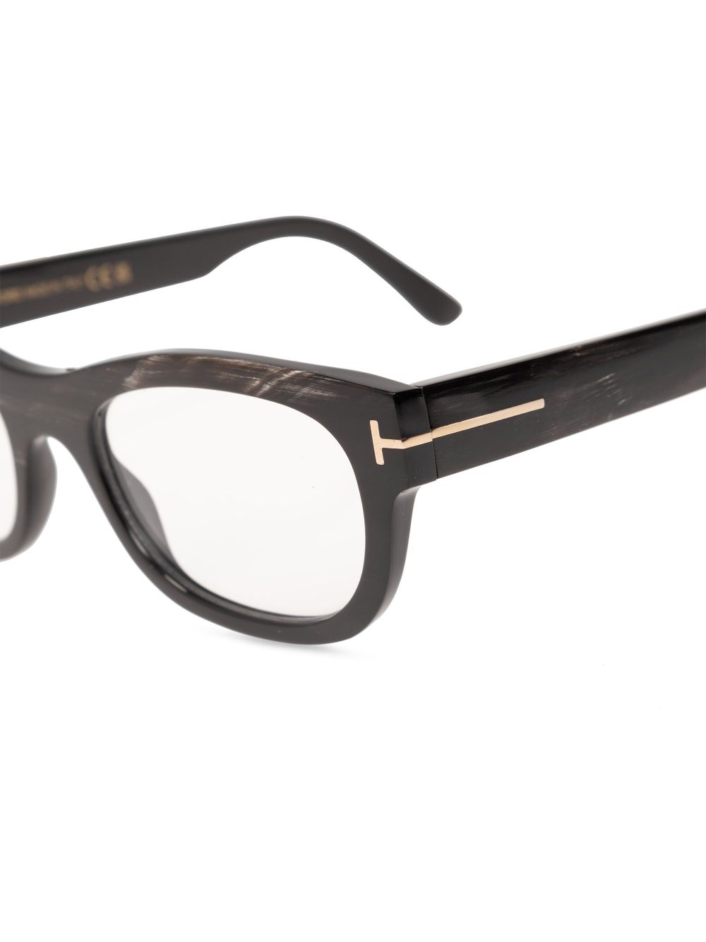 Shop Tom Ford Square-frame Glasses In Brown