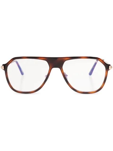 TOM FORD Eyewear pilot-frame glasses
