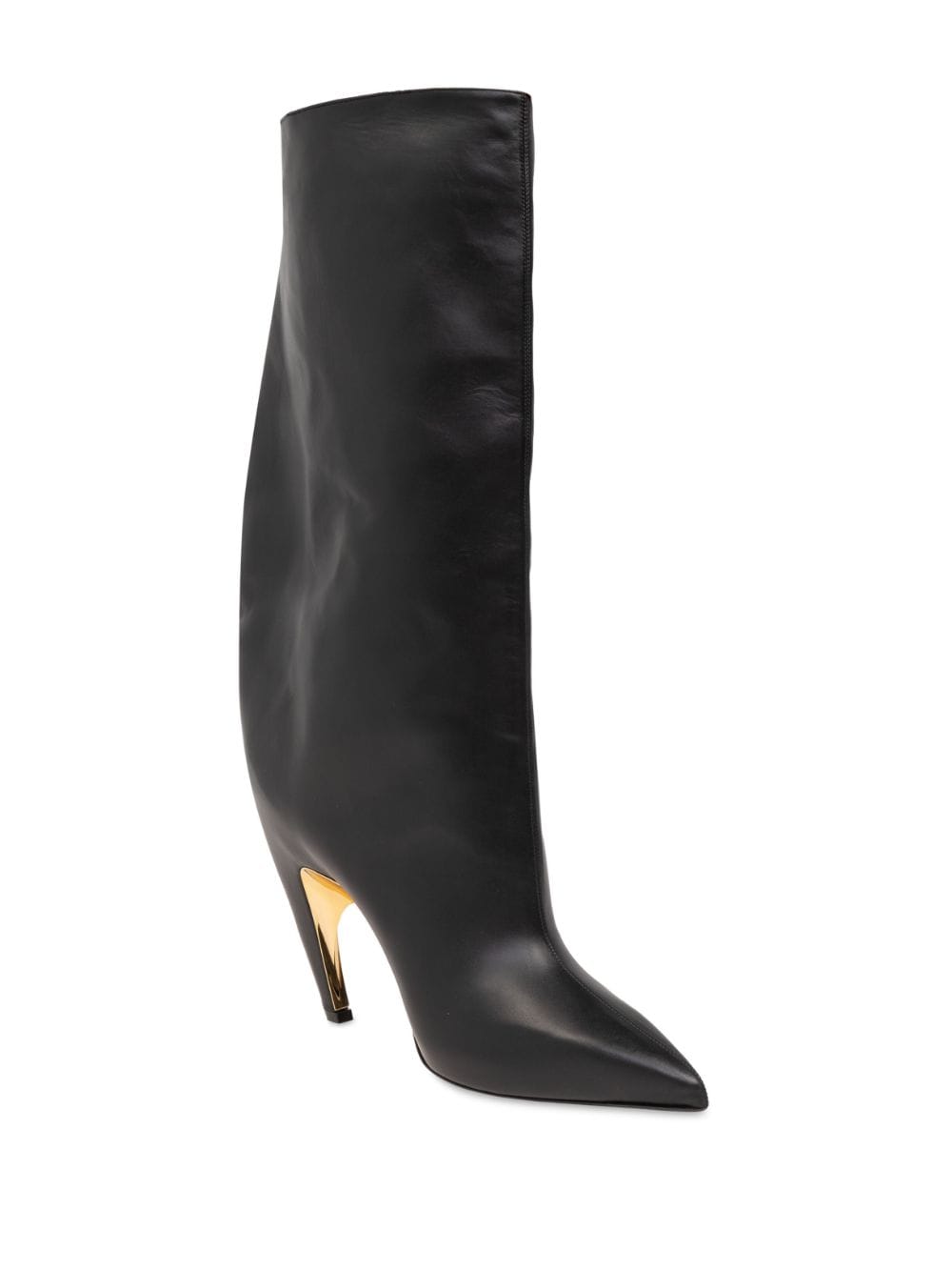 Image 2 of Alexander McQueen Pegasus 90mm leather boots