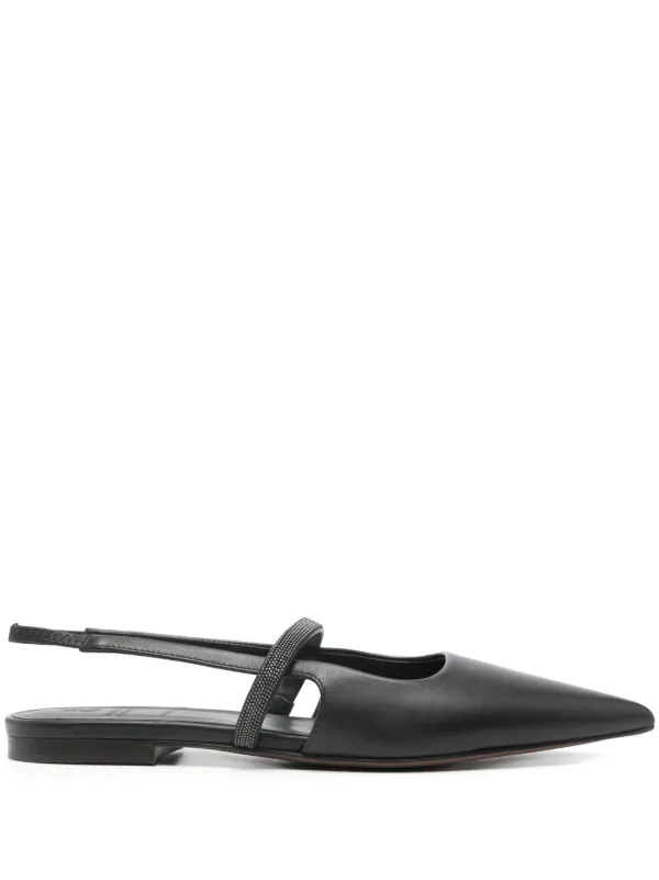 BRUNELLO CUCINELLI フラットシューズ Brunello Cucinelli モニーレ フラットシューズ | ブラック