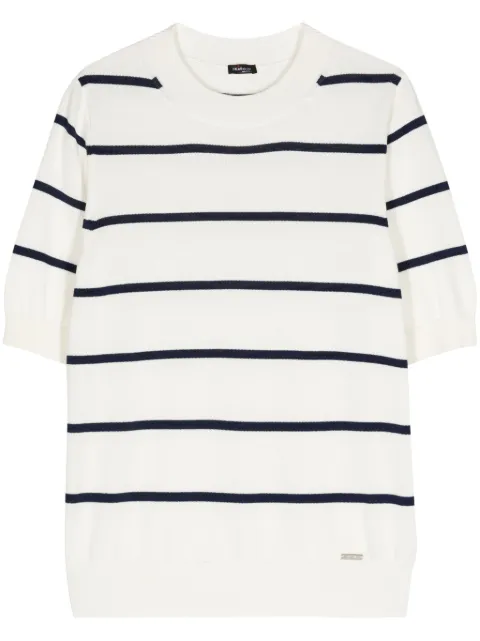 Kiton تيشيرت قطن مخطط