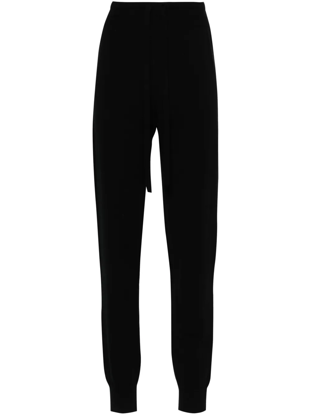 Wolford elasticated-waistband knitted trousers – Black