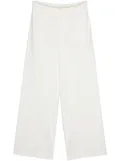 PT Torino Lorenza flared trousers - White