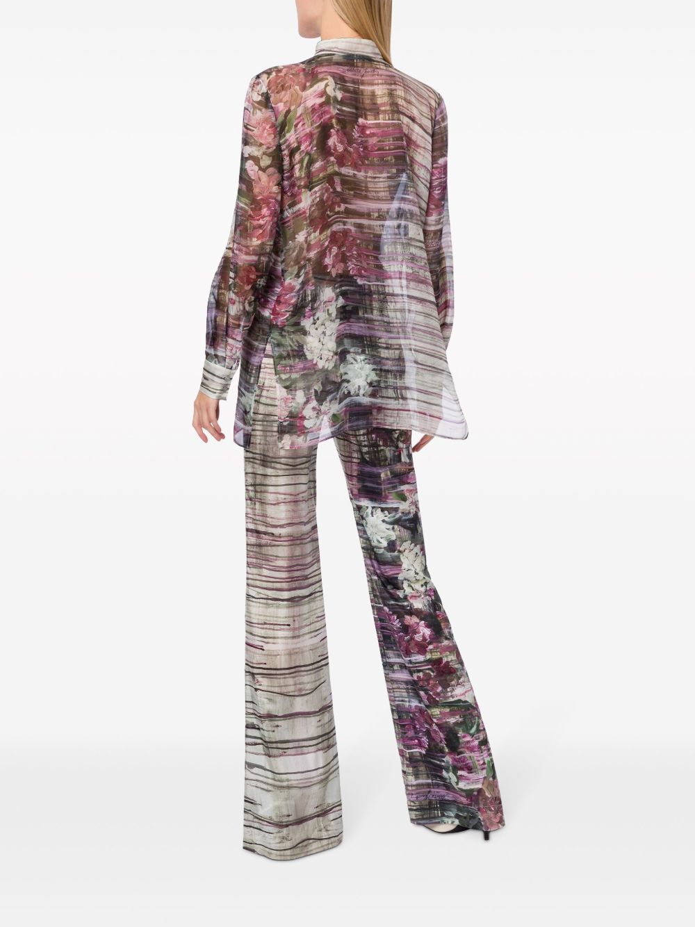 Affordable ETRO painterly-print silk shirt Women