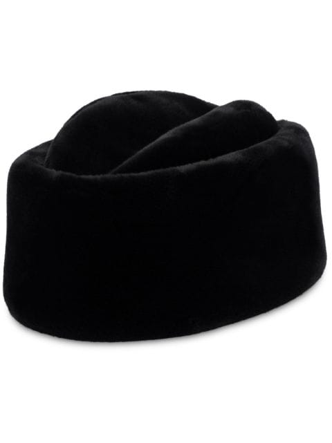 Alberta Ferretti faux-fur hat