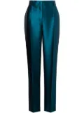 Alberta Ferretti straight-leg tailored trousers - Blue