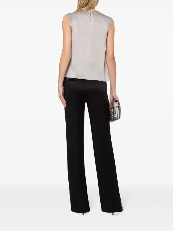 パンツ Alberta Ferretti Black Viscose Flare Trousers Aeffe_2Farticle_imgs_2FAEF251G