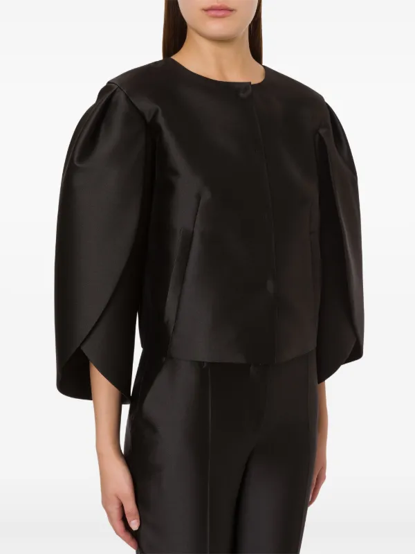ジャケット A FERRETTI Mikado jacket Jacket in mikado Cocktail | Alberta Ferretti
