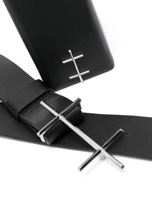 HELIOT EMIL Corolla Leather Wallet | Black | FARFETCH JO