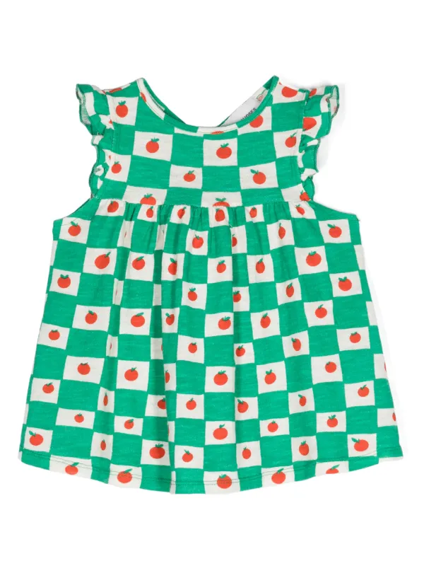 Bobo Choses Tomato ワンピース | ニュートラル | FARFETCH JP