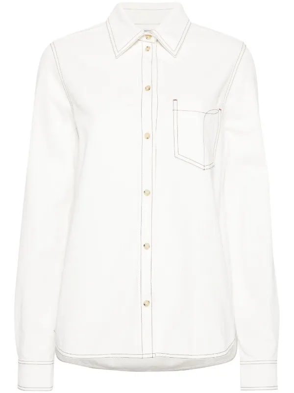Tシャツ・カットソー TOTEME Woman T-Shirt White 252WRT0504YA0187 047 TOTEME(トーテム)】 Classic tee｜PARIGOT ONLINE（パリゴ