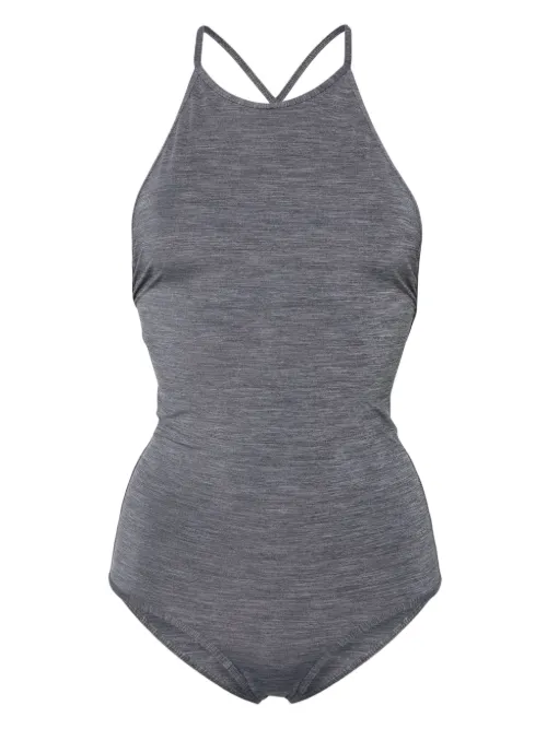 Maillot de bain chiné à dos ouvert - TOTEME - Modalova