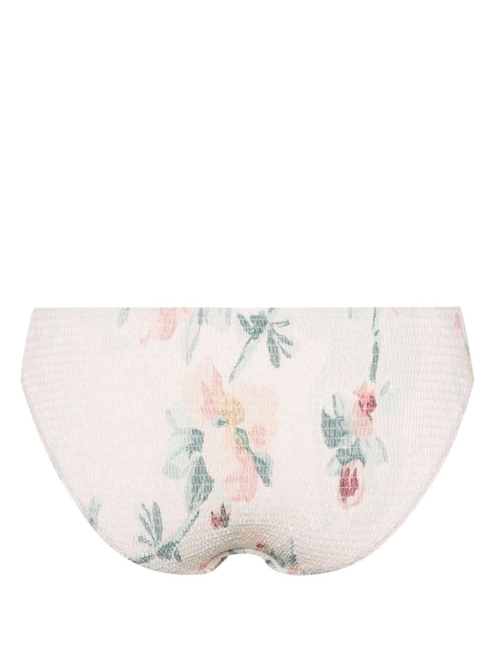 TOTEME Bikinislip met bloemenprint - Beige