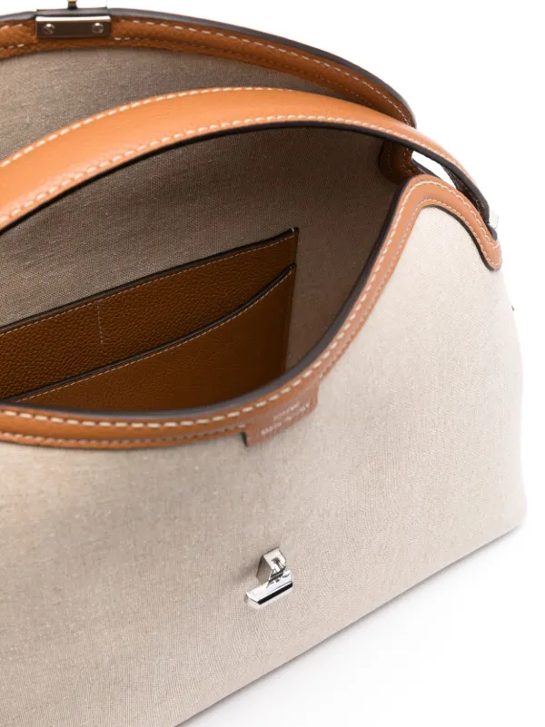 TOTEME T-Lock Shoulder Bag | Neutrals | FARFETCH