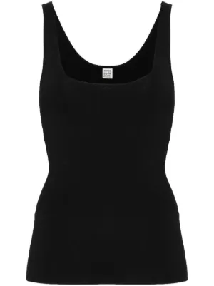 Jil Sander V-neck Camisole Top | Black | FARFETCH