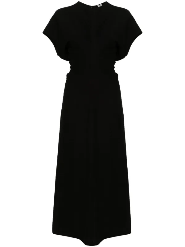 ワンピース Toteme Dresses Black Cowl-neck dress black – TOTEME