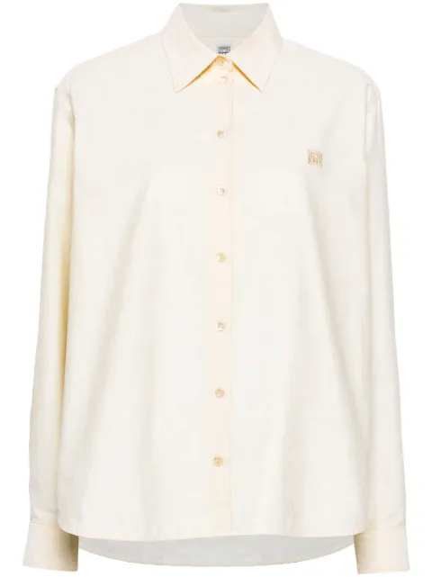 TOTEME camisa con logo bordado