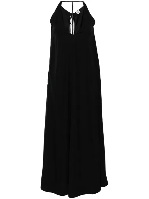 Robe longue Kyro en crêpe - TOTEME - Modalova