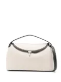 TOTEME T-Lock top handle bag - Neutrals