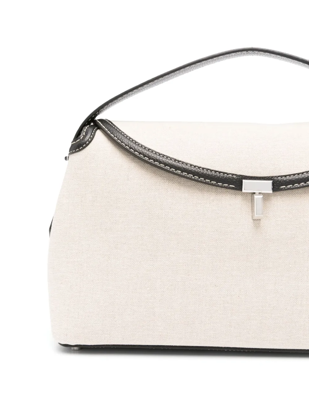 TOTEME Tas met handgreep en T-slot Beige