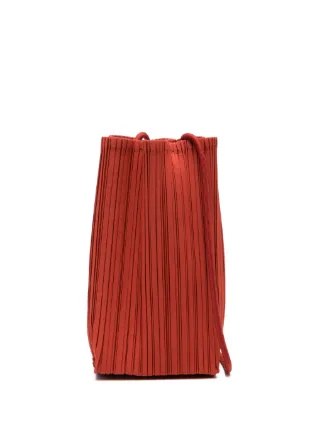 Pleats Please Issey Miyake Bloom Pleat Cross Body Bag | Red | FARFETCH HK