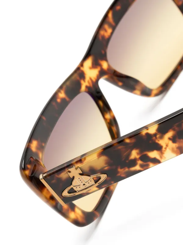 Vivienne Westwood Laurent トータスシェル スクエアサングラス