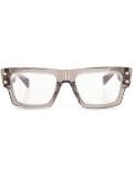 Balmain Eyewear square-frame sunglasses - Brown