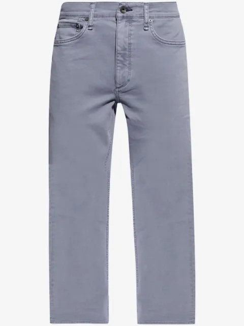 rag & bone mid-rise straight-leg jeans