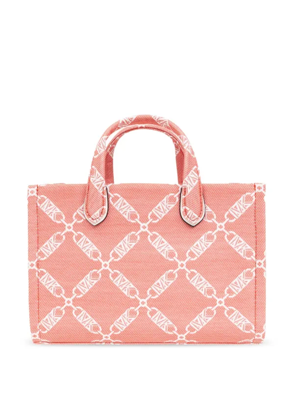 Michael Michael Kors Gigi cotton tote bag women Cotton One Size Pink