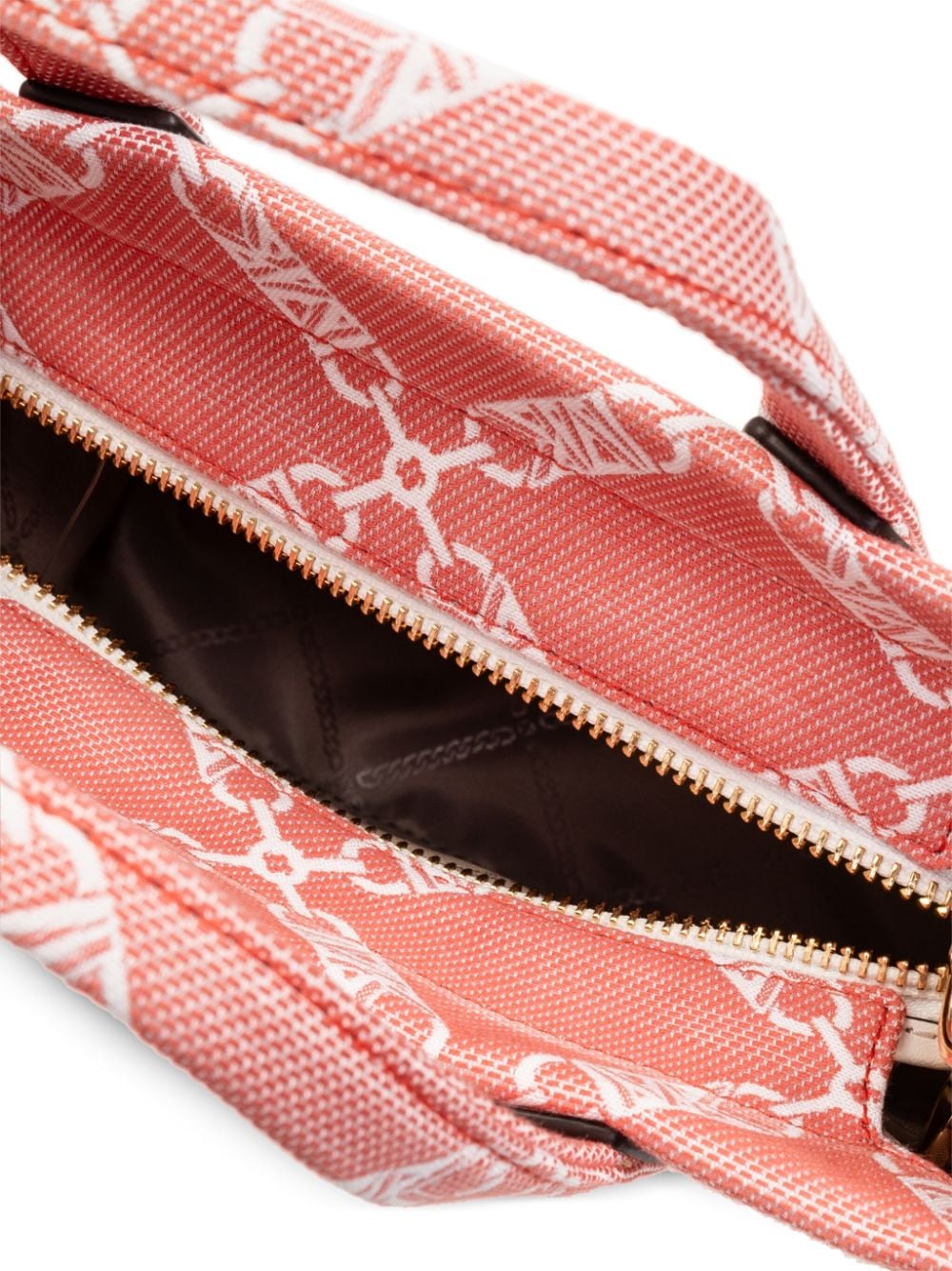 Shop Michael Michael Kors Small Gigi Jacquard Tote Bag In Pink