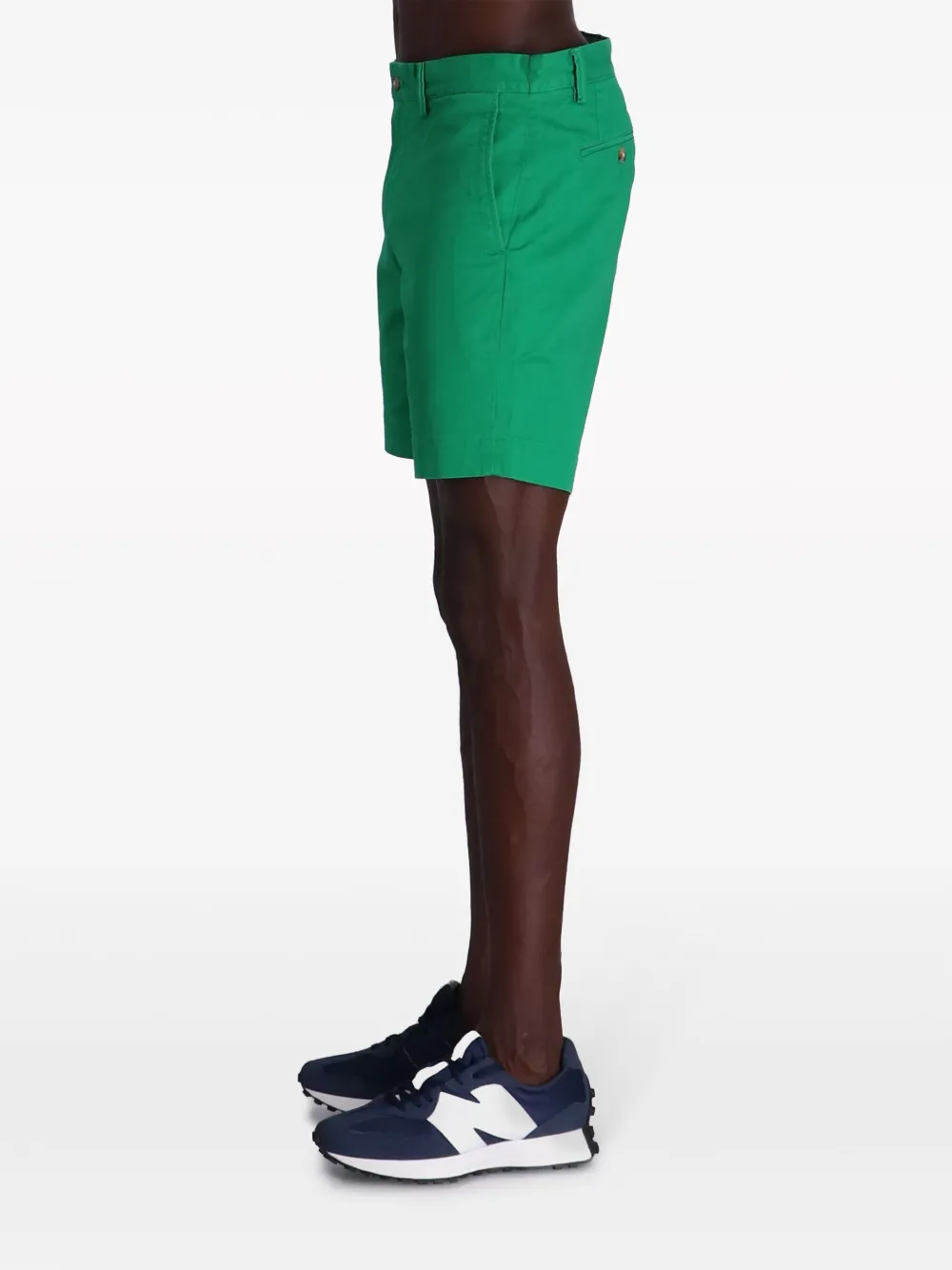 Shop Polo Ralph Lauren Slim-fit Chino Shorts In Green