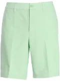 BOSS slim-fit tailored shorts - Green