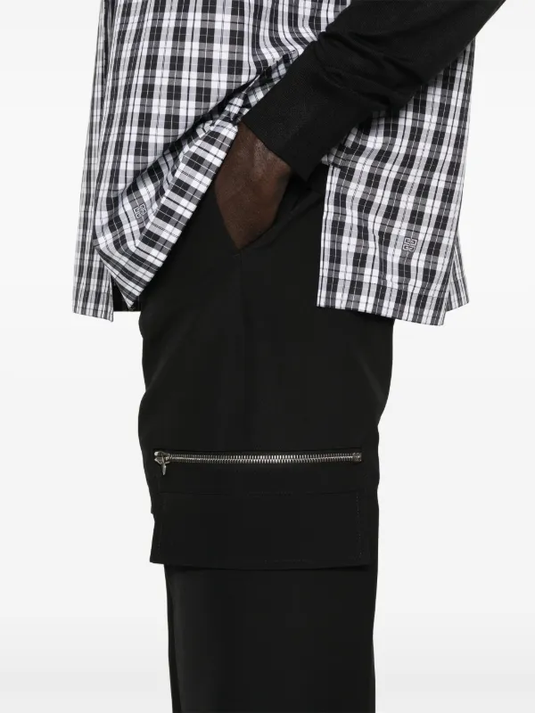 Givenchy straight-leg Wool Trousers | Black | FARFETCH JO