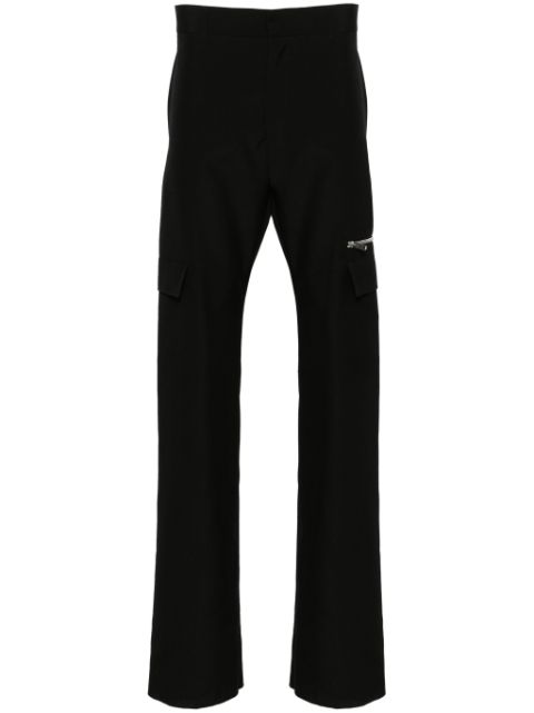 Givenchy pantalon en laine à coupe droite