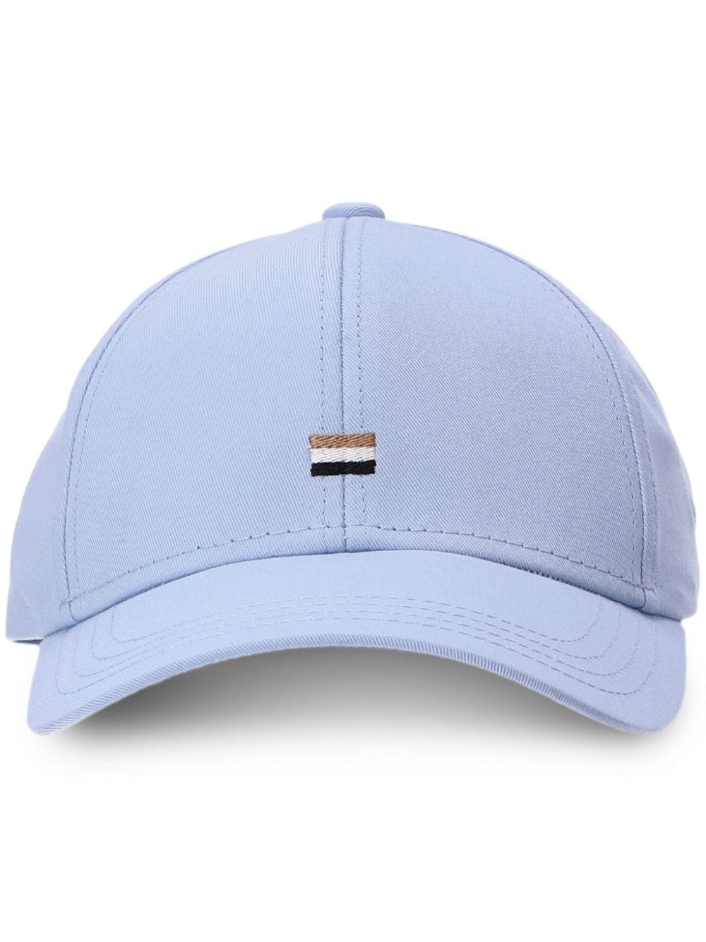 Hugo Boss Zed Logo-embroidered Cotton Cap In Blue