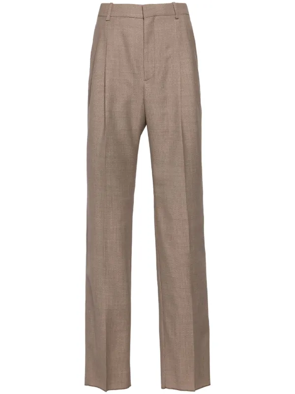 パンツ Yves Saint Laurent wool two-pleat pants 23722123_53806698_600.jpg