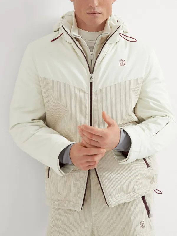 Brunello Cucinelli Mountain Padded Parka | White | FARFETCH