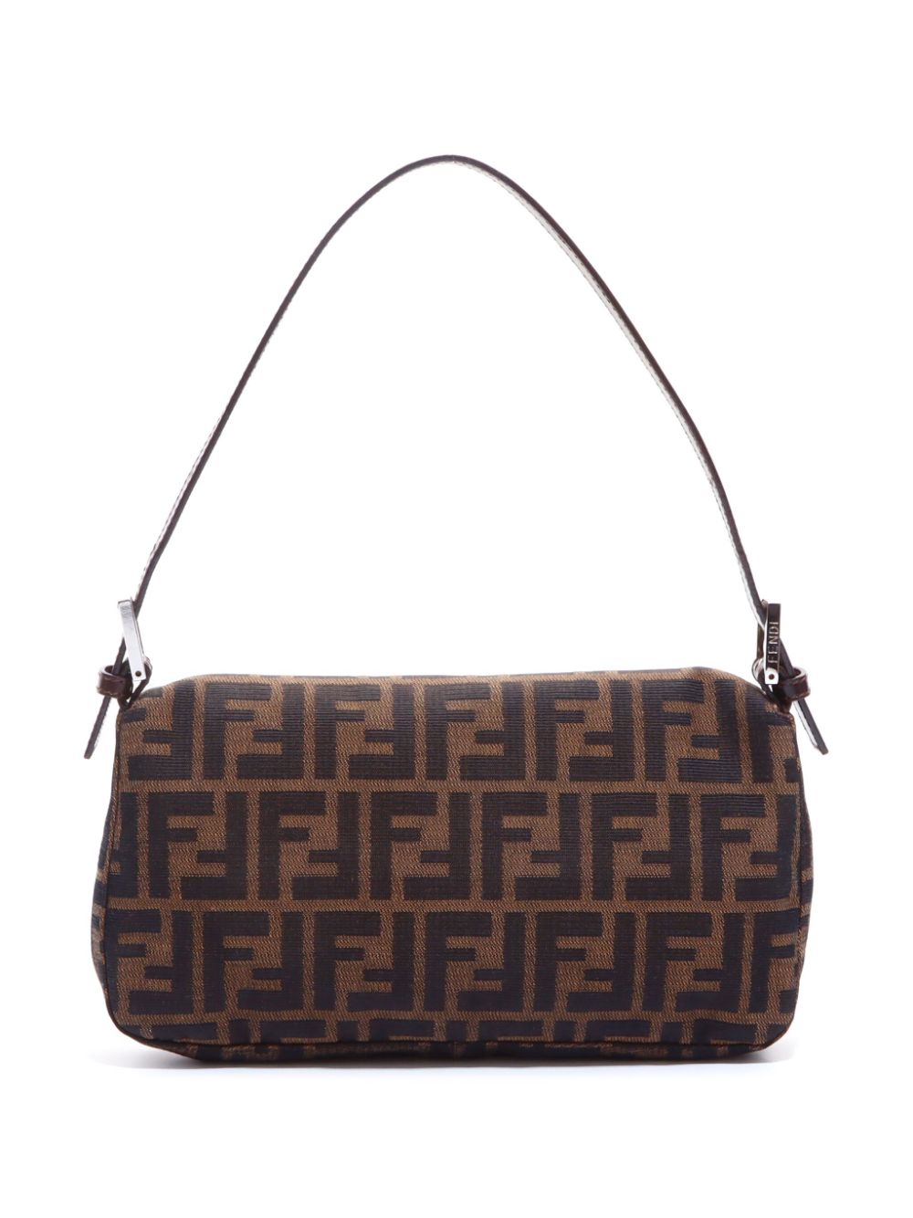 Fendi Pre-Owned Mamma Baguette Zucca schoudertas - Bruin