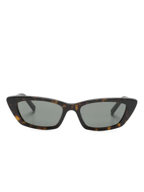 Lunettes de soleil à monture papillon - Saint Laurent Eyewear - Modalova