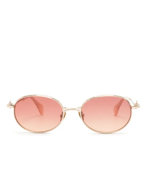 Vivienne Westwood lentes de sol con armazón ovalada y aplique Orb